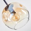 Ripoll Plafonnier, Boule lumineuse Ambre, Clair, 5 lumières