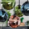 Gastor Plafonnier, Boule lumineuse Bleu, Vert, Cuivré, 5 lumières