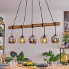 Koyoto Suspension, Boule lumineuse, Suspension Écru, Noir, 5 lumières