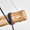 Koyoto Suspension, Boule lumineuse, Suspension Écru, Noir, 5 lumières