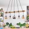 Koyoto Suspension, Boule lumineuse, Suspension Écru, Noir, 5 lumières