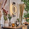 Lidor Applique murale LED Noir, 1 lumière