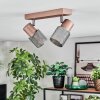Medelim Plafonnier, Spot de plafond Bronze, 2 lumières