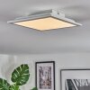 Omaro Plafonnier, Panel LED Blanc, 1 lumière, Changeur de couleurs