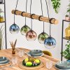 Koyoto Suspension, Boule lumineuse, Suspension Écru, Noir, 5 lumières