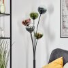 Gastor Boule lumineuse, Lampadaire Bleu, Vert, Clair, Cuivré, 5 lumières