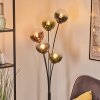 Gastor Boule lumineuse, Lampadaire Bleu, Vert, Clair, Cuivré, 5 lumières