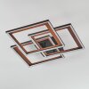Binor Plafonnier LED Écru, Noir, 1 lumière