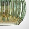 Koyoto Suspension, Boule lumineuse, Suspension Écru, Noir, 5 lumières