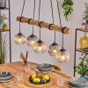 Koyoto Suspension, Boule lumineuse, Suspension Écru, Noir, 5 lumières