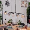 Gastor Suspension, Boule lumineuse, Suspension Ambre, Clair, Fumé, 5 lumières