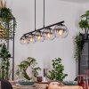 Koyoto Suspension, Boule lumineuse, Suspension Clair, Fumé, 5 lumières