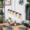 Koyoto Suspension, Boule lumineuse, Suspension Ambre, Clair, 5 lumières