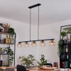 Ripoll Suspension, Boule lumineuse, Suspension Ambre, Clair, 5 lumières