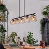 Ripoll Suspension, Boule lumineuse, Suspension Ambre, Clair, 5 lumières