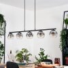 Ripoll Suspension, Boule lumineuse, Suspension Clair, Fumé, 5 lumières