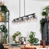 Ripoll Suspension, Boule lumineuse, Suspension Clair, Fumé, 5 lumières