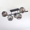 Ripoll Plafonnier, Boule lumineuse Fumé, 5 lumières