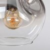 Ripoll Plafonnier, Boule lumineuse Clair, Fumé, 5 lumières