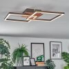 Brina Plafonnier LED Brun, 1 lumière