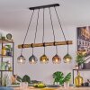 Koyoto Suspension, Boule lumineuse, Suspension Écru, Noir, 5 lumières