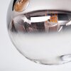 Chehalis Plafonnier, Boule lumineuse Ambre, Clair, Fumé, 5 lumières