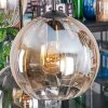 Koyoto Suspension, Boule lumineuse, Suspension Ambre, Clair, Fumé, 6 lumières