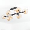 Koyoto Plafonnier, Boule lumineuse Ambre, 8 lumières