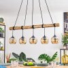 Koyoto Suspension, Boule lumineuse, Suspension Écru, Noir, 5 lumières