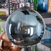Koyoto Suspension, Boule lumineuse, Suspension Bleu, Or, Vert, Cuivré, 6 lumières