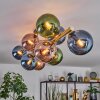 Gastor Plafonnier, Boule lumineuse Or, Noir, 10 lumières