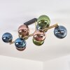 Gastor Plafonnier, Boule lumineuse Or, Noir, 10 lumières
