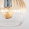 Koyoto Plafonnier, Boule lumineuse Noir, 5 lumières