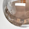 Chehalis Plafonnier, Boule lumineuse Noir, 5 lumières