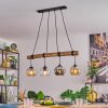 Koyoto Suspension, Boule lumineuse, Suspension Écru, Noir, 4 lumières