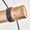 Koyoto Suspension, Boule lumineuse, Suspension Écru, Noir, 4 lumières