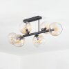 Koyoto Plafonnier, Boule lumineuse Ambre, Clair, 6 lumières