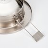 Osran Spot encastrable au plafond, Spot de plafond, Spot encastrable LED Nickel mat, 3 lumières, Télécommandes