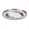 Osran Spot encastrable au plafond, Spot de plafond, Spot encastrable LED Nickel mat, 3 lumières, Télécommandes