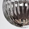Chehalis Plafonnier, Boule lumineuse Noir, 5 lumières