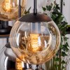 Gastor Suspension, Boule lumineuse, Suspension Noir, 6 lumières