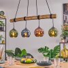 Koyoto Suspension, Boule lumineuse, Suspension Écru, Noir, 4 lumières