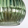 Koyoto Plafonnier, Boule lumineuse Bleu, Or, Vert, 5 lumières