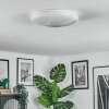 Peran Plafonnier LED Blanc, 1 lumière
