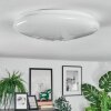 Peran Plafonnier LED Blanc, 1 lumière
