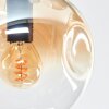 Ripoll Plafonnier, Boule lumineuse Ambre, Clair, 6 lumières