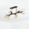 Ripoll Plafonnier, Boule lumineuse Ambre, Clair, 6 lumières