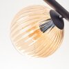 Koyoto Plafonnier, Boule lumineuse Ambre, 5 lumières