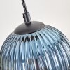 Koyoto Suspension, Boule lumineuse, Suspension Écru, Noir, 4 lumières