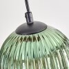 Koyoto Suspension, Boule lumineuse, Suspension Écru, Noir, 4 lumières